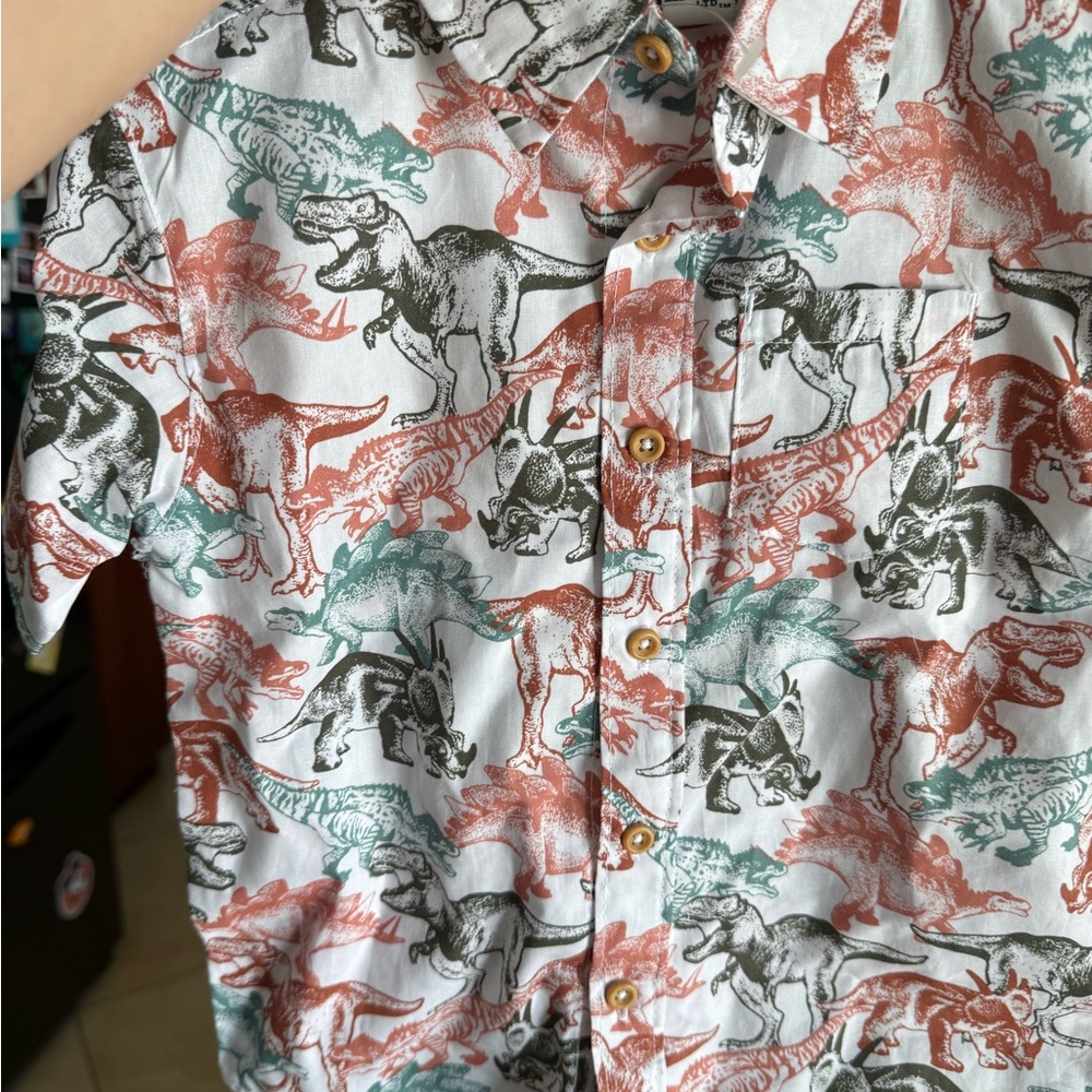 New Dinosaur Print Shirt 24 Months by Mick Mack LTD